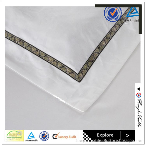 high quality luxury jacquard bedding set with embroidery